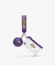 NBA Los Angeles Lakers Clear Wristlet Set