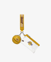 NBA Los Angeles Lakers Clear Wristlet Set