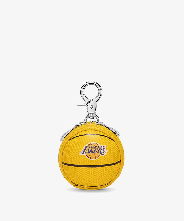 NBA Los Angeles Lakers Mini Basketball Keychain Pouch