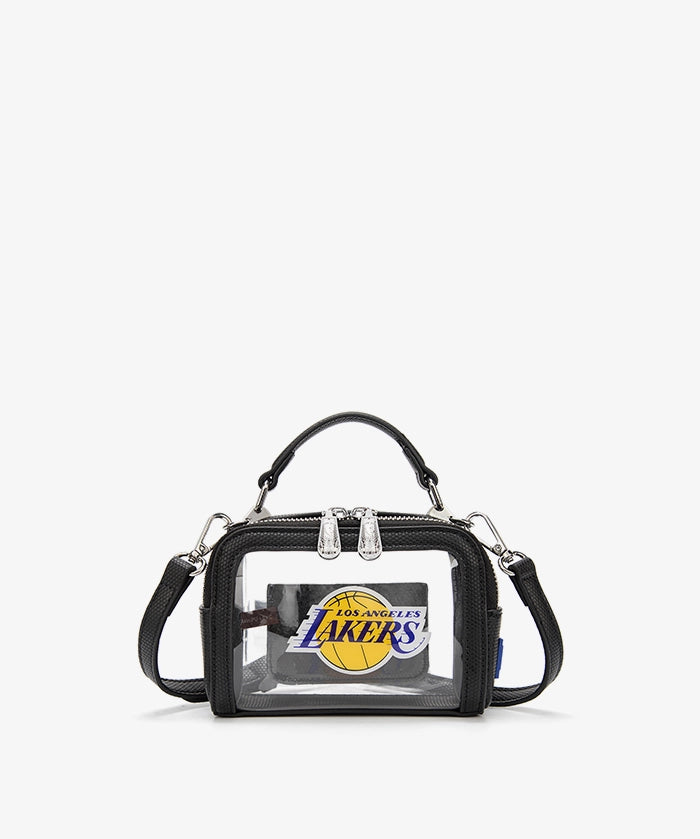 NBA Los Angeles Lakers Mini Clear Crossbody Bag