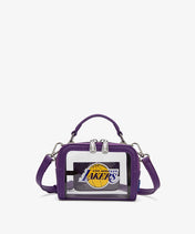 NBA Los Angeles Lakers Mini Clear Crossbody Bag