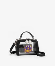 WNBA Los Angeles Sparks Mini Clear Crossbody Bag