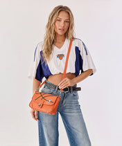 NBA Miami Heat Basketball Flap Crossbody Bag