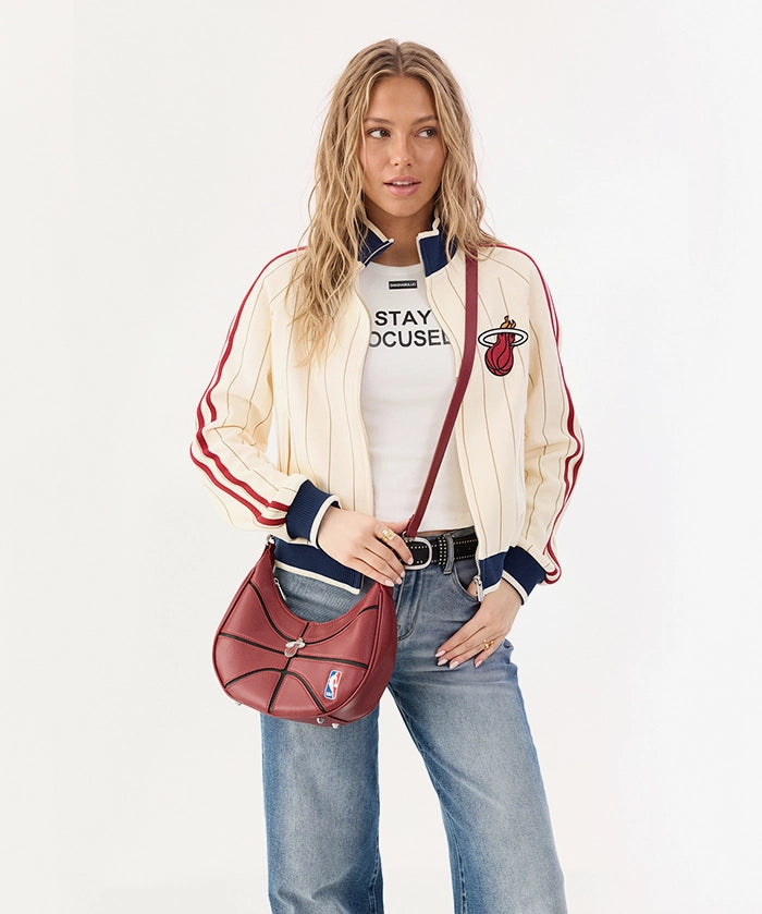 NBA Miami Heat Basketball Hobo Bag