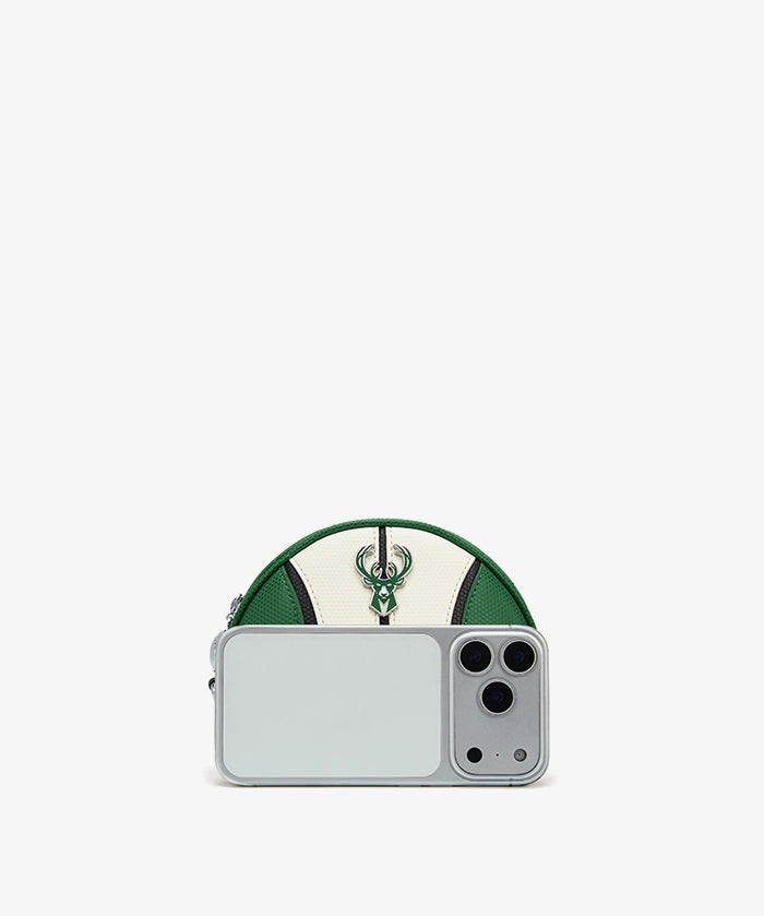 NBA Milwaukee Bucks Basketball Wristlet Wallet