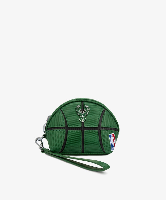 NBA Milwaukee Bucks Basketball Wristlet Wallet