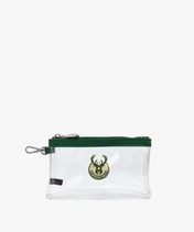 NBA Milwaukee Bucks Clear Wristlet Set