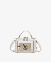 NBA Milwaukee Bucks Mini Clear Crossbody Bag