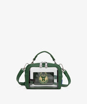 NBA Milwaukee Bucks Mini Clear Crossbody Bag