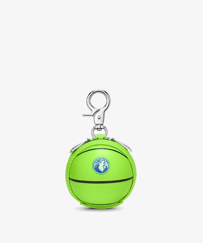 NBA Minnesota Timberwolves Mini Basketball Keychain Pouch