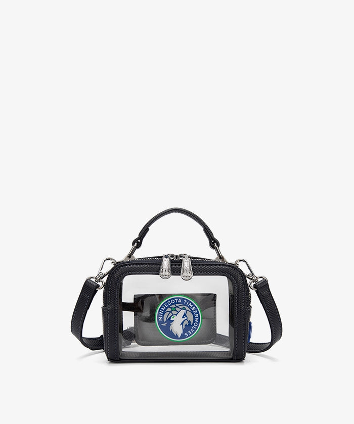 NBA Minnesota Timberwolves Mini Clear Crossbody Bag