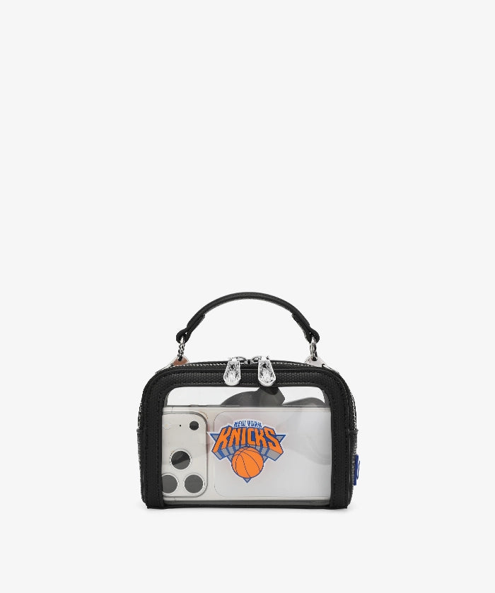 NBA New York Knicks Clear Crossbody Bag with Top Handle
