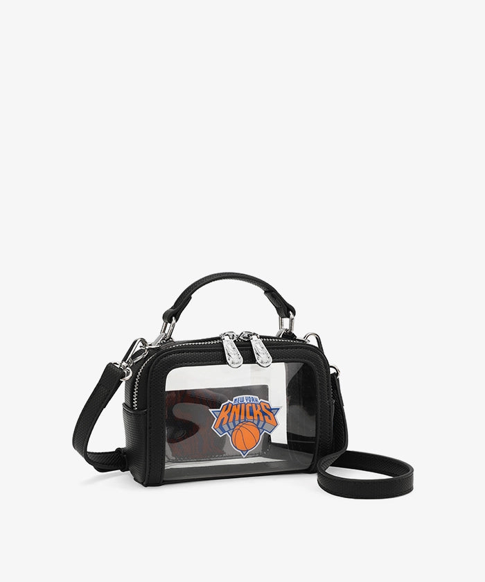 NBA New York Knicks Clear Crossbody Bag with Top Handle