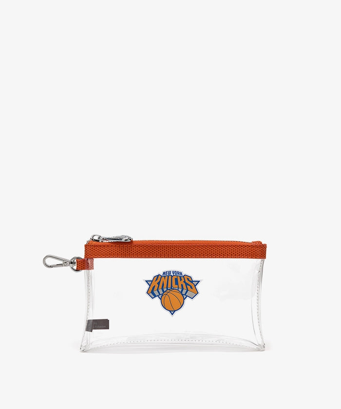 NBA New York Knicks Clear Wristlet Set