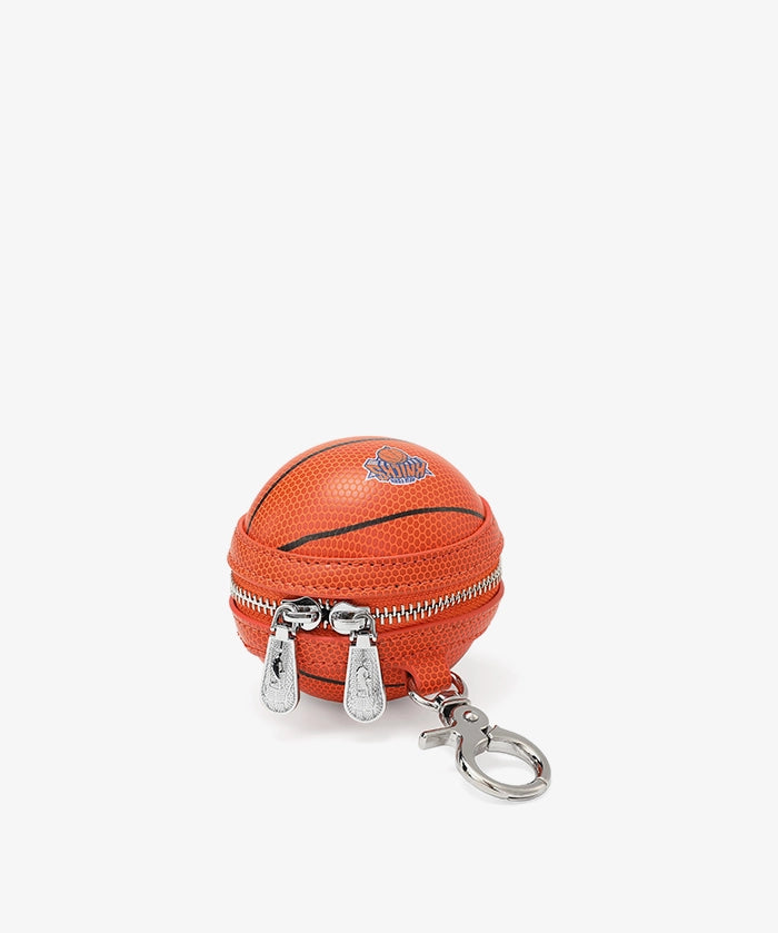 NBA New York Knicks Mini Basketball Keychain Pouch