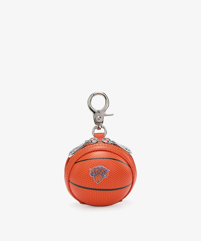 NBA New York Knicks Mini Basketball Keychain Pouch