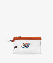 NBA Oklahoma City Thunder Clear Wristlet Set