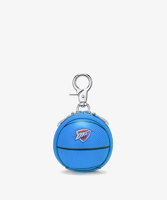 NBA Oklahoma City Thunder Mini Basketball Keychain Pouch
