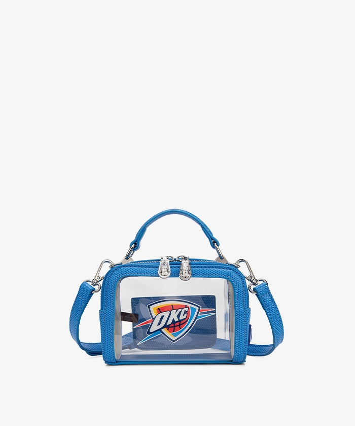 NBA Oklahoma City Thunder Mini Clear Crossbody Bag