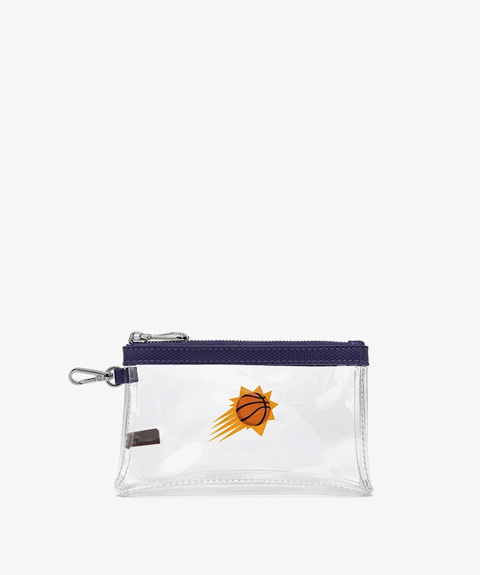 NBA Phoenix Suns Clear Wristlet Set