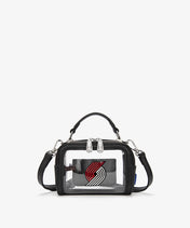 NBA Portland Trail Blazers Mini Clear Crossbody Bag