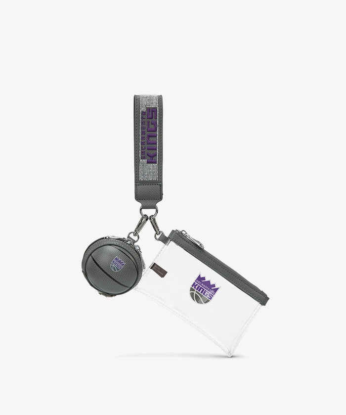 NBA Sacramento Kings Clear Wristlet Set