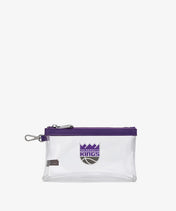 NBA Sacramento Kings Clear Wristlet Set