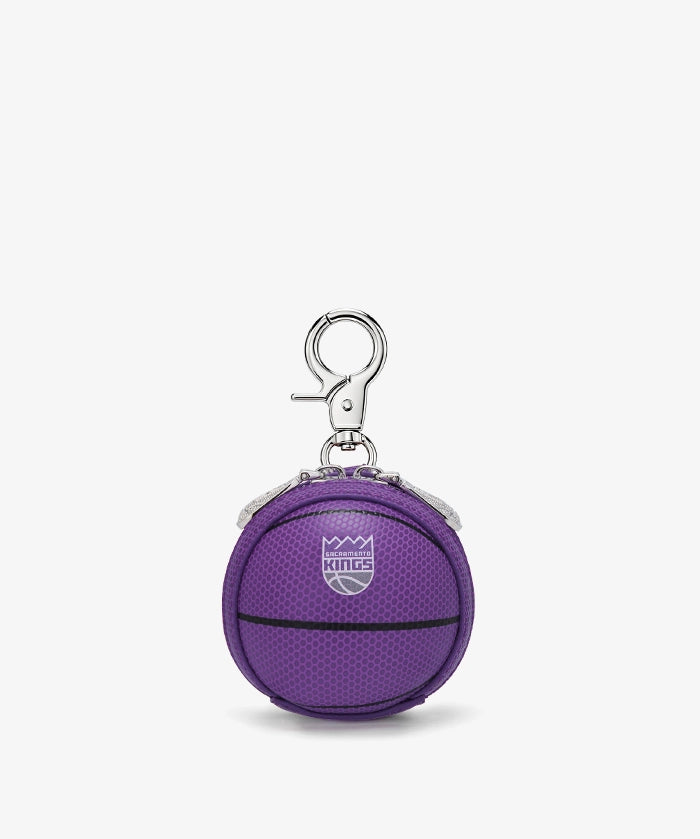 NBA Sacramento Kings Mini Basketball Keychain Pouch