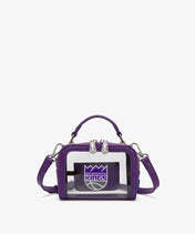 NBA Sacramento Kings Mini Clear Crossbody Bag