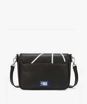 NBA San Antonio Spurs Basketball Flap Crossbody Bag