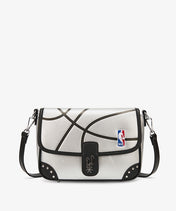 NBA San Antonio Spurs Basketball Flap Crossbody Bag