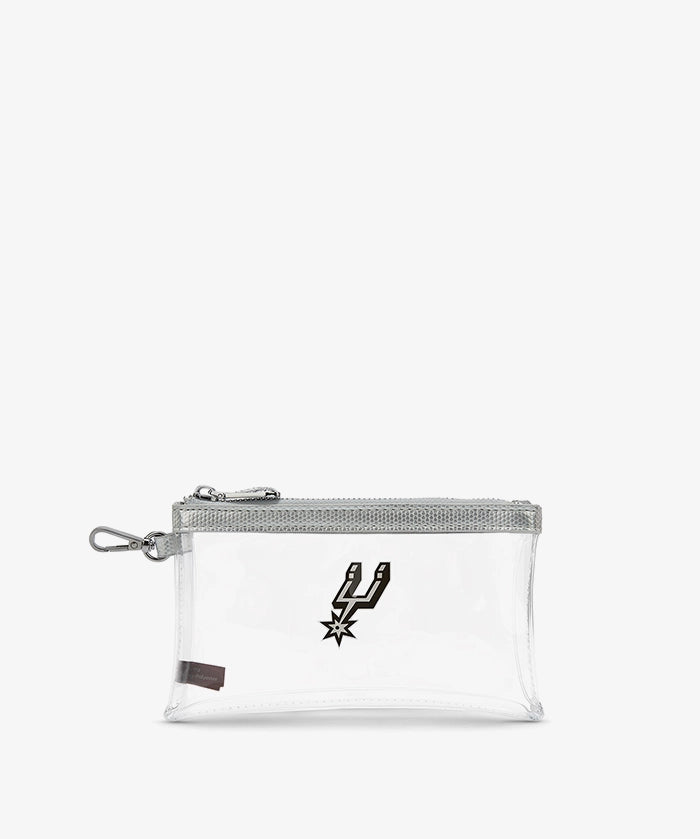 NBA San Antonio Spurs Clear Wristlet Set