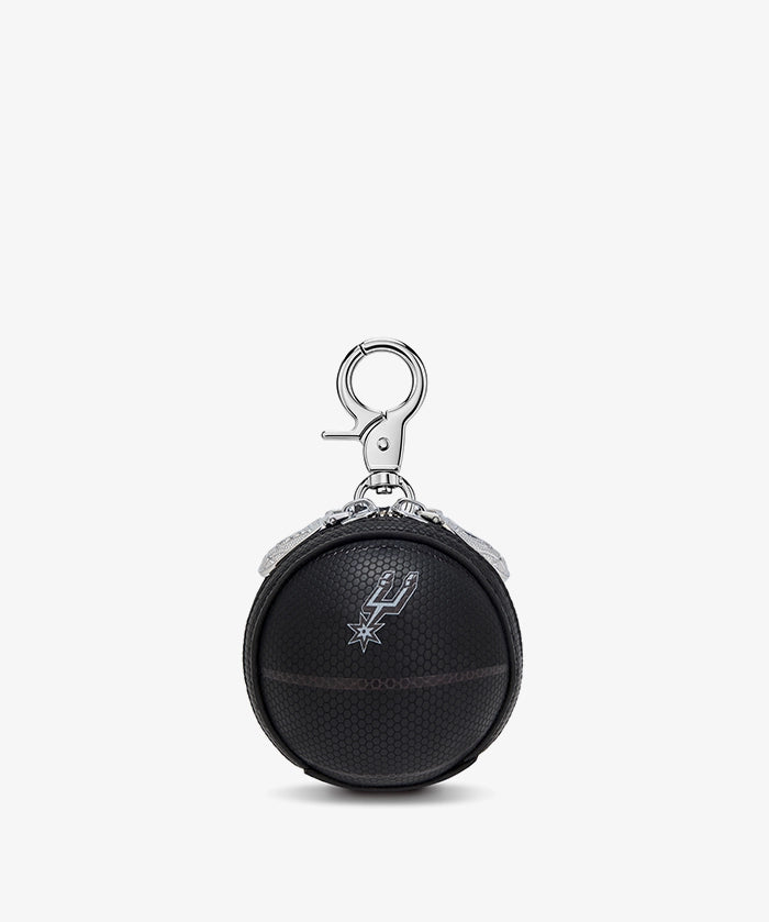 NBA San Antonio Spurs Mini Basketball Keychain Pouch