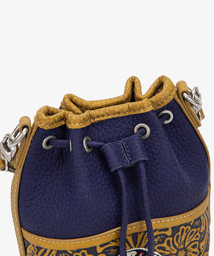 NFL Baltimore Ravens Floral Bucket Bag