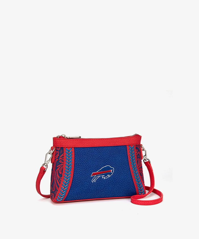 NFL Buffalo Bills Braided Crossbody Bag