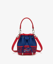 NFL Buffalo Bills Floral Bucket Bag