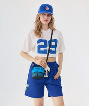 NFL Carolina Panthers Floral Bucket Bag