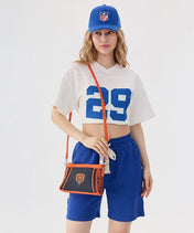 NFL Chicago Bears Braided Crossbody Bag