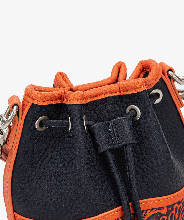 NFL Chicago Bears Floral Bucket Bag