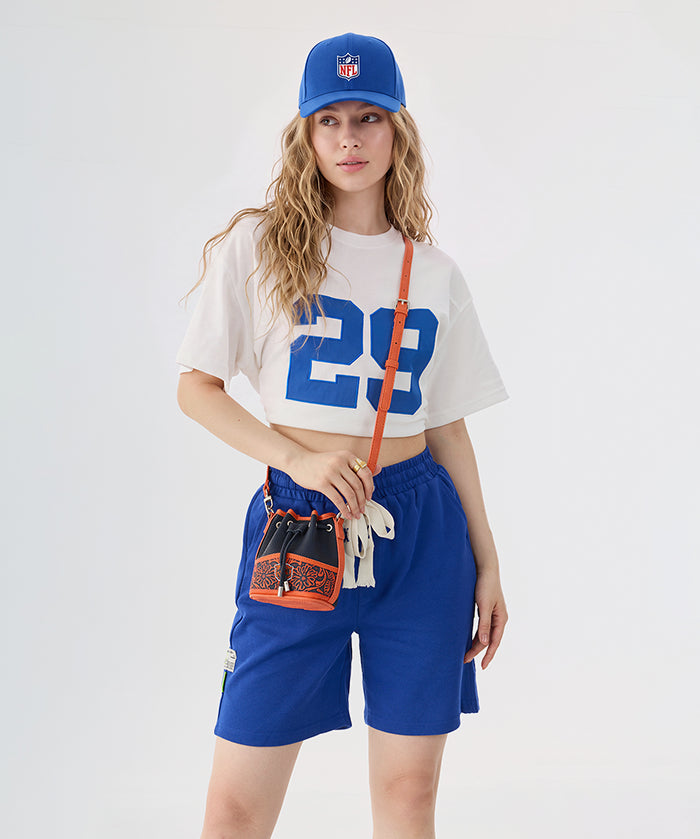 NFL Chicago Bears Floral Bucket Bag
