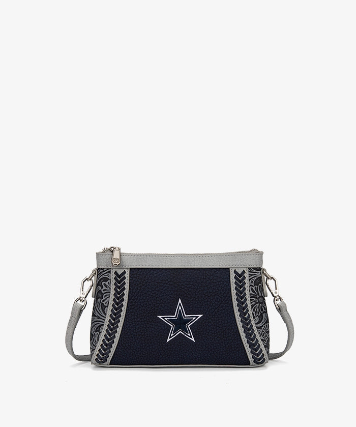 NFL Dallas Cowboys Braided Crossbody Bag