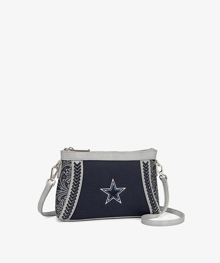 NFL Dallas Cowboys Braided Crossbody Bag