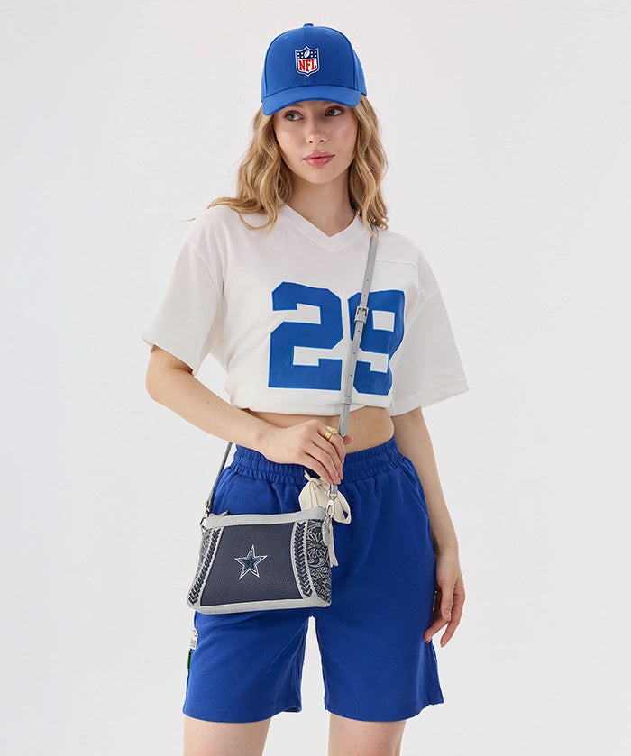 NFL Dallas Cowboys Braided Crossbody Bag