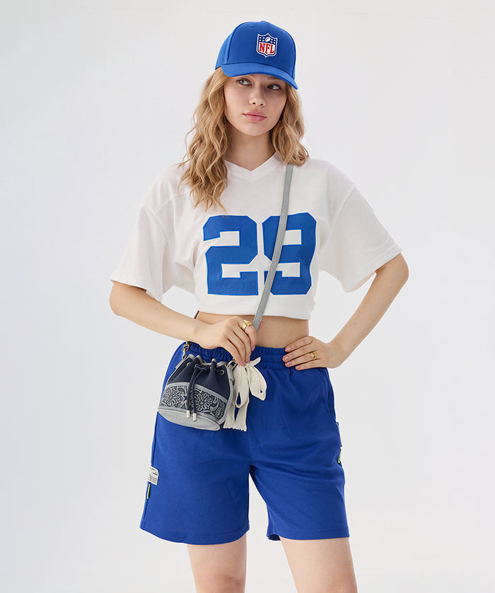 NFL Dallas Cowboys Floral Bucket Bag