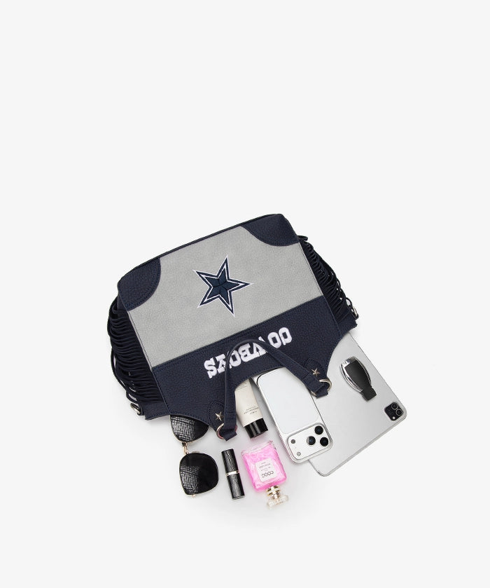 NFL Dallas Cowboys Fringe Tote Bag