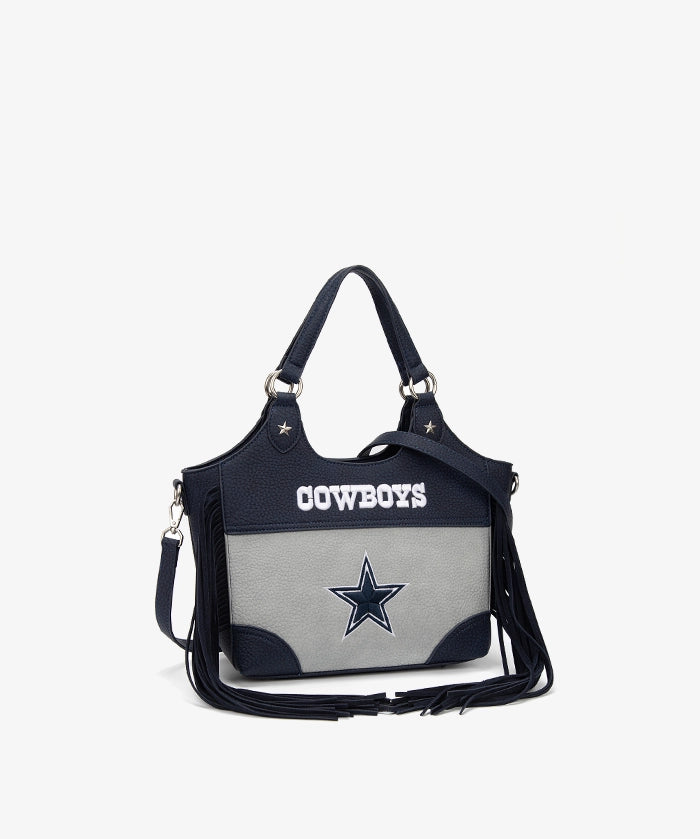 NFL Dallas Cowboys Fringe Tote Bag
