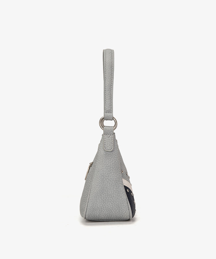 NFL Dallas Cowboys Rivet Baguette Shoulder Bag