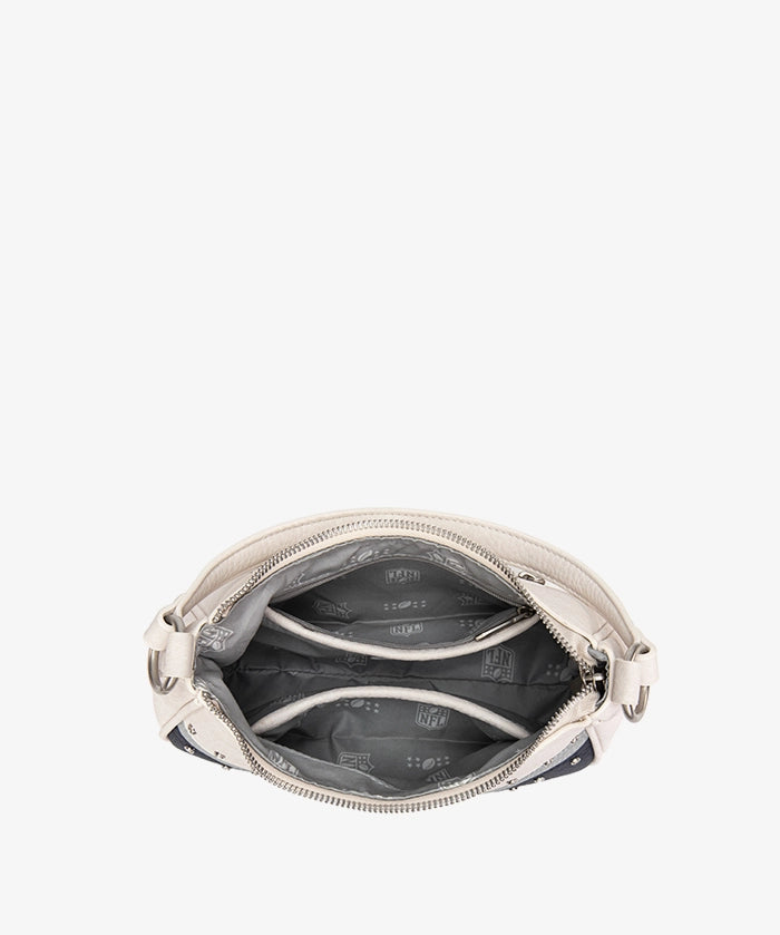 NFL Dallas Cowboys Rivet Baguette Shoulder Bag
