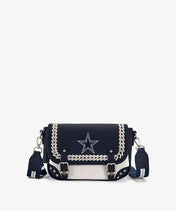 NFL Dallas Cowboys Western Braided Flap Crossbody Bag