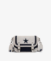 NFL Dallas Cowboys Western Braided Flap Crossbody Bag